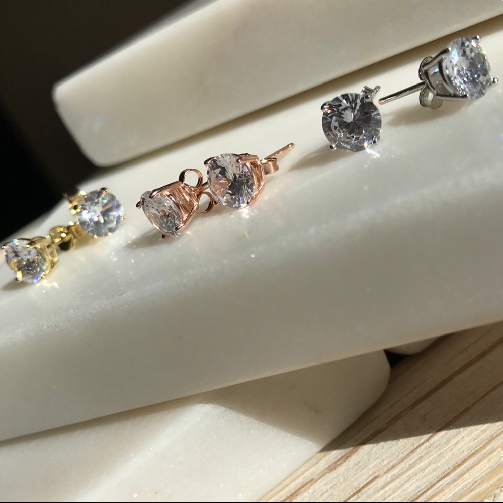 Sterling Silver Stud Earrings